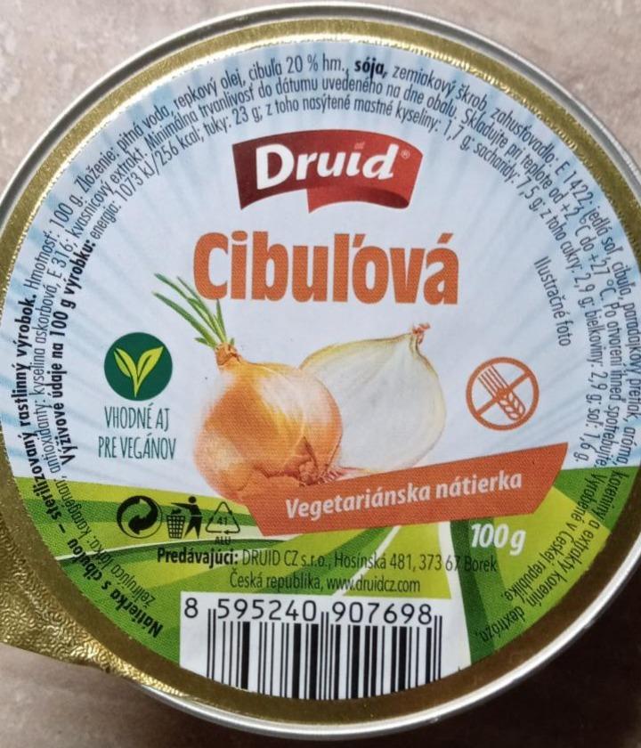 Fotografie - Cibuľová vegetariánská nátierka Druid