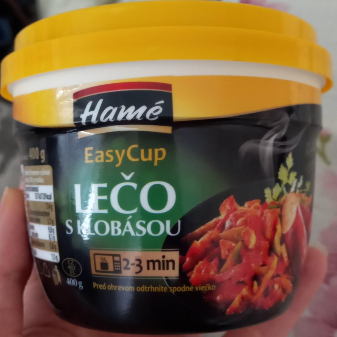 Fotografie - Lečo s klobásou EasyCup Hamé