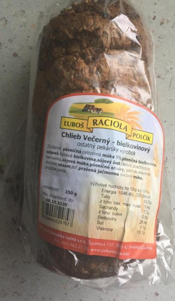 Fotografie - Chlieb Večerný - bielkovinový Raciola Ľuboš Polčík