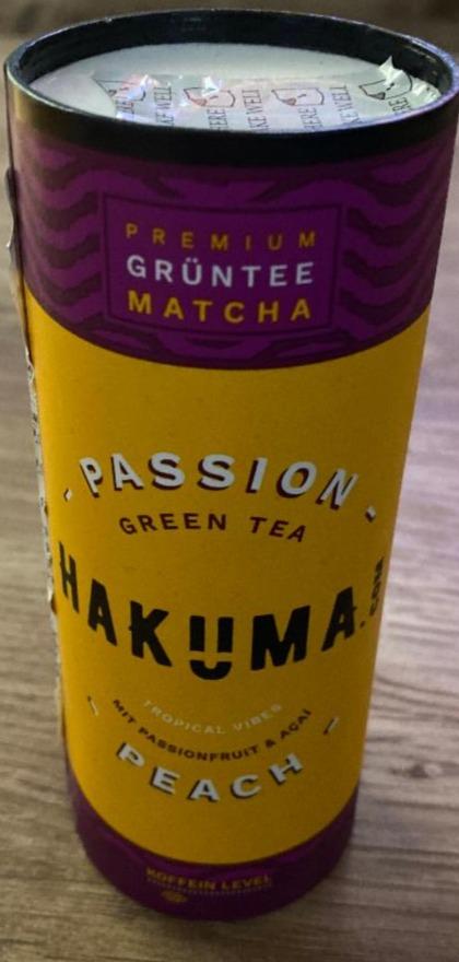 Fotografie - Passion green tea peach Hakuma