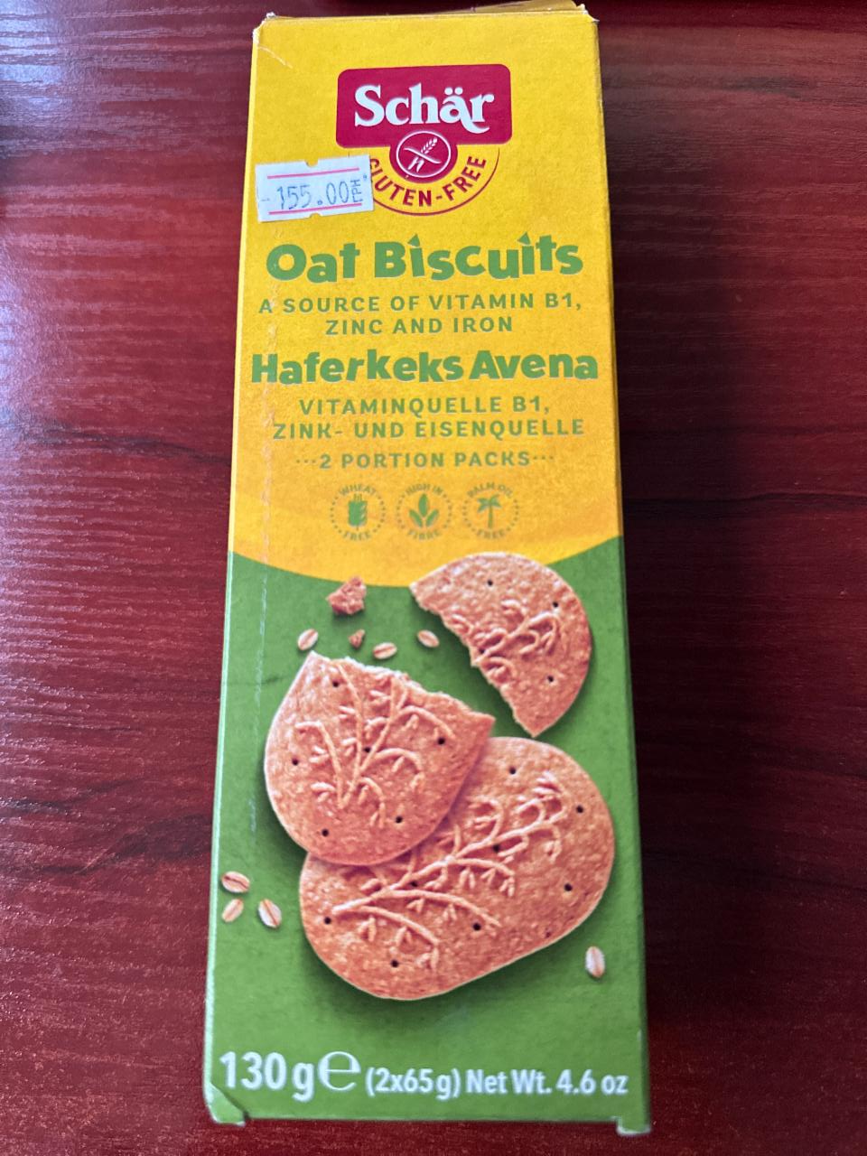 Fotografie - Oat Biscuits Schär