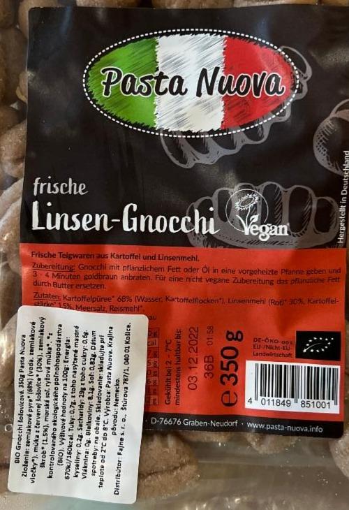 Fotografie - Frische Linsen-Gnocchi Pasta Nuova