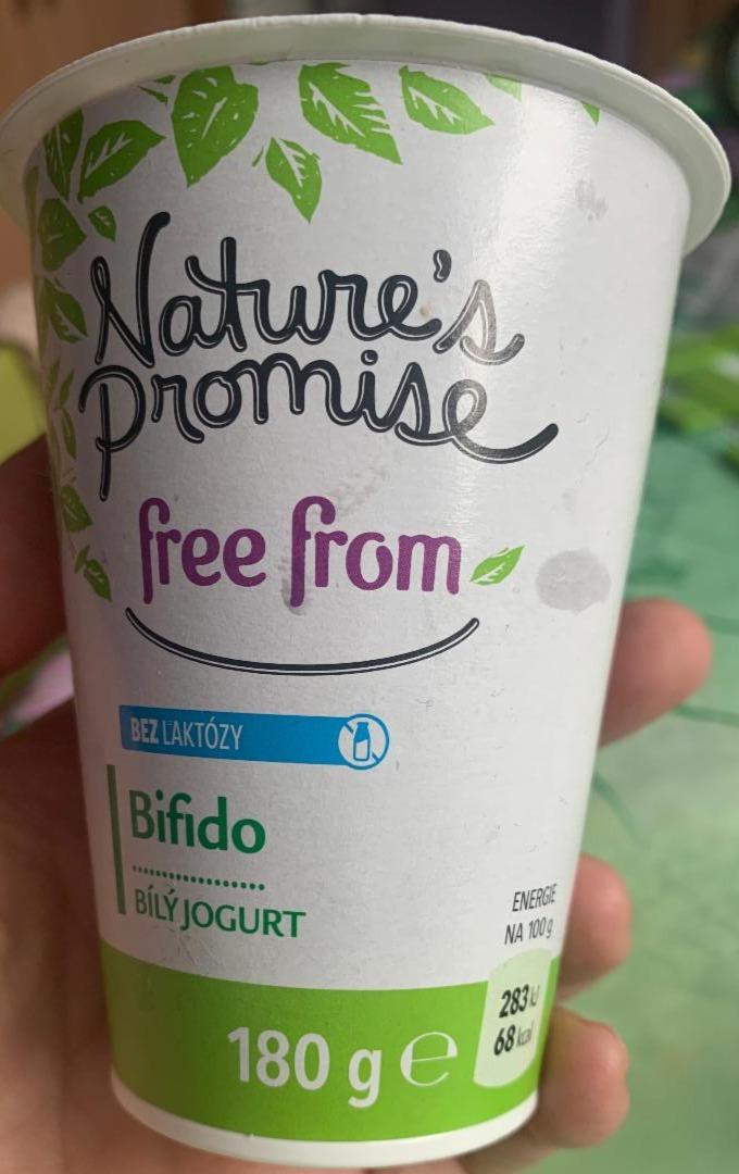 Fotografie - jogurt biely s bifido kultúrou bez laktózy Nature's Promise