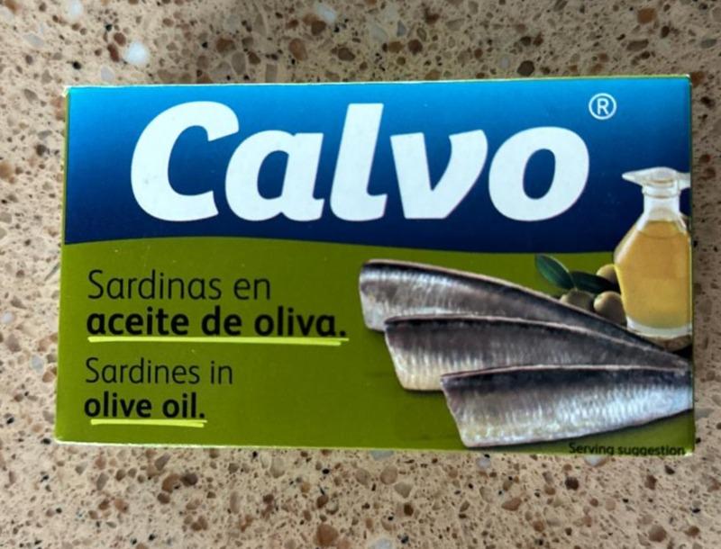 Fotografie - Calvo sardinky v olivovom oleji