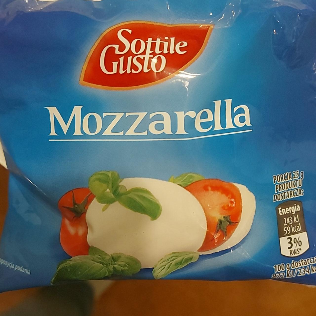 Fotografie - Mozzarella Sottile Gusto