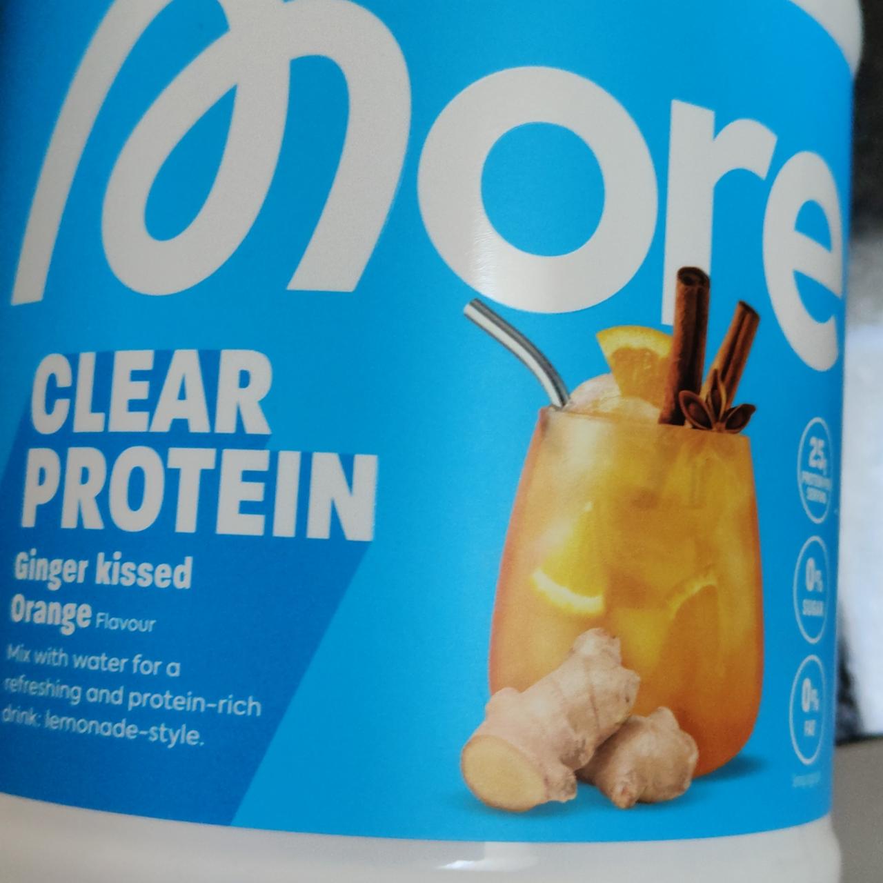 Fotografie - Clear Protein Ginger kissed Orange more