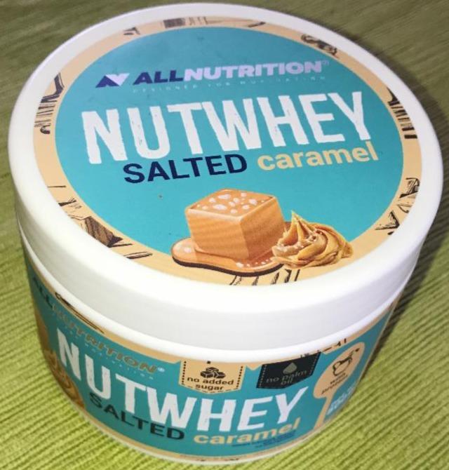 Fotografie - salted caramel nutwhey allnutrition