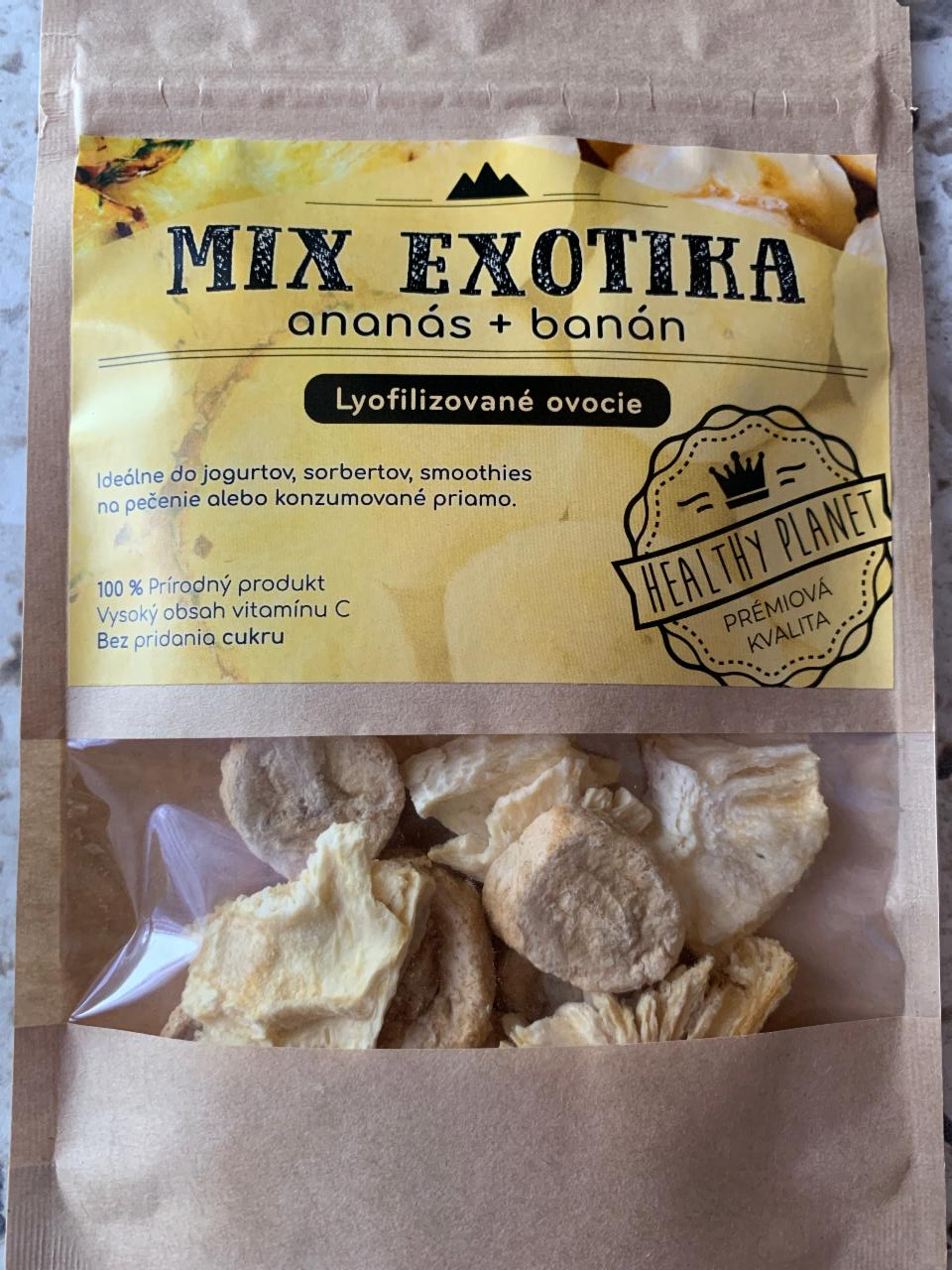 Fotografie - Mix Exotika ananás + banán 
