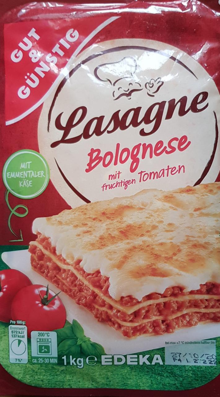 Fotografie - Lasagne Bolognese mit Tomaten