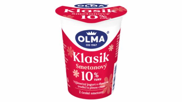 Fotografie - Biely jogurt Smotanový 10% tuku Olma