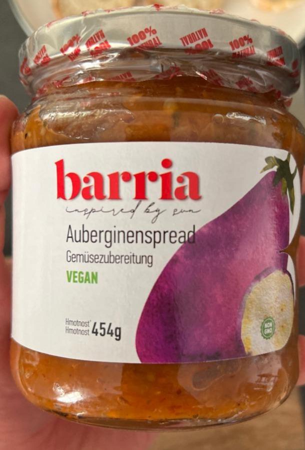 Fotografie - Auberginenspread Barria