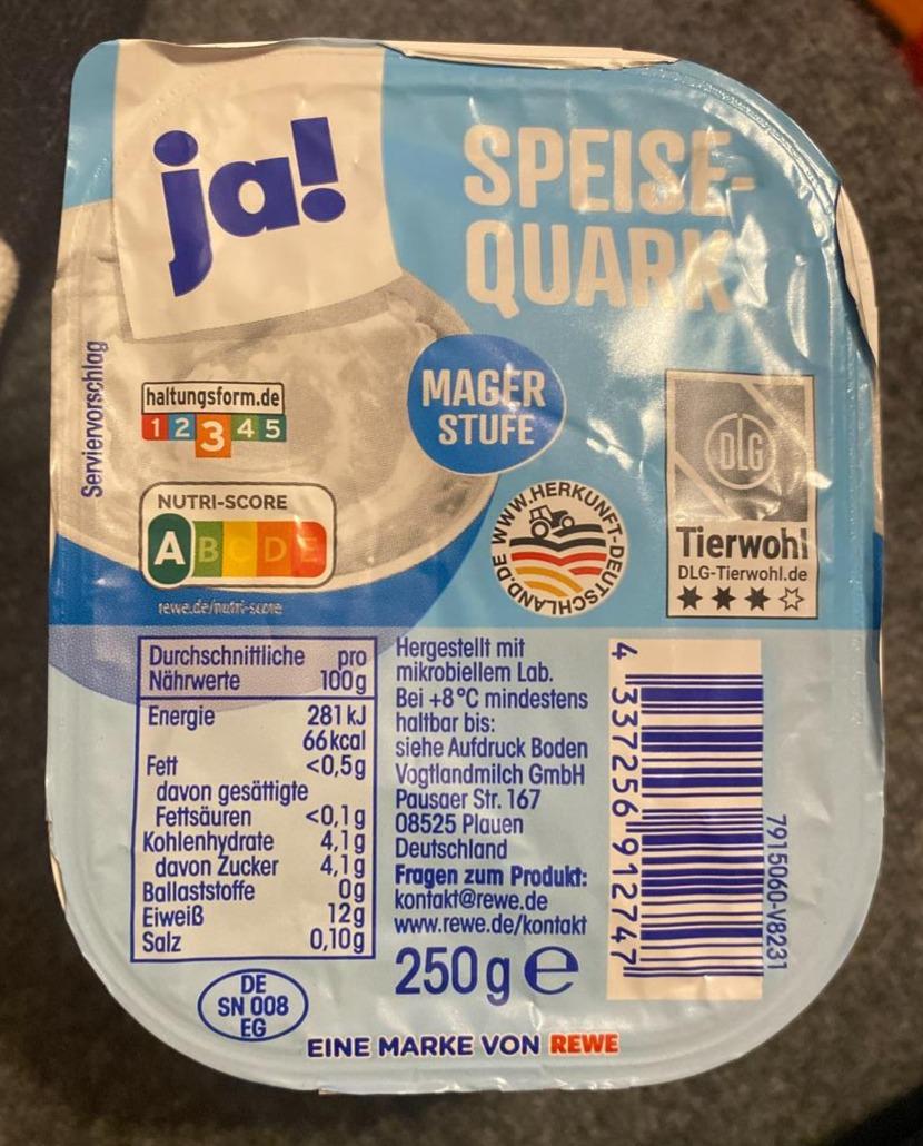 Fotografie - Speisequark magerstufe Ja!