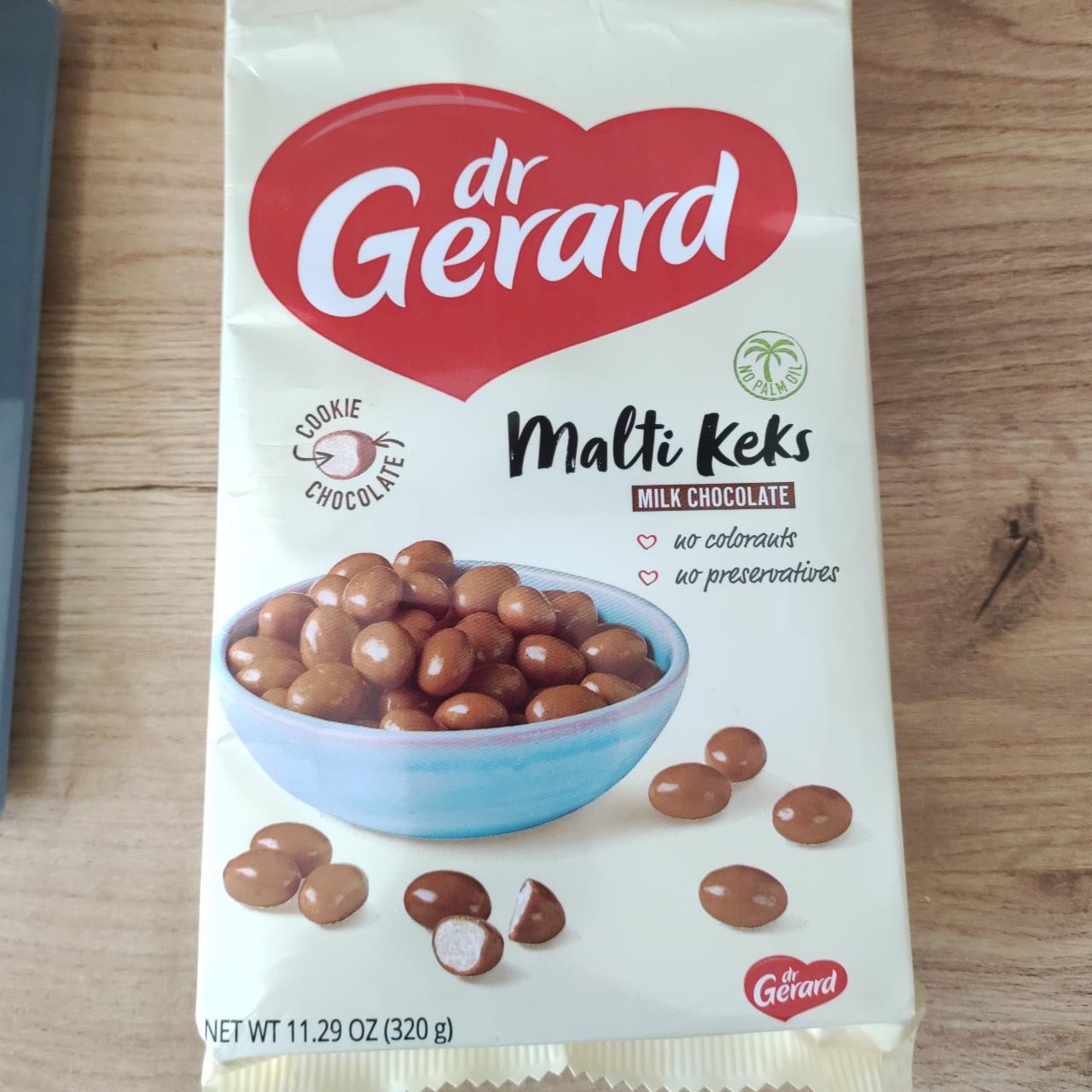 Fotografie - Malti keks milk chocolate Dr. Gerard