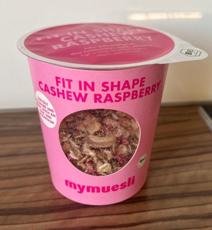 Fotografie - Fit In Shape Cashew Raspberry Mymuesli