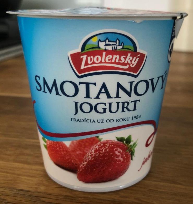 Fotografie - Zvolenský smotanový jogurt jahoda