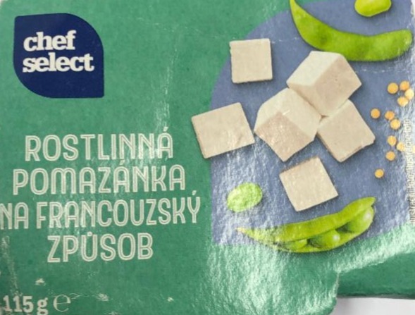 Fotografie - rostlinná pomazánka na francouzský způsob Chef select