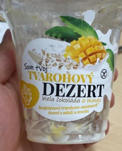 Fotografie - Som tvoj Tvarohový dezert biela čokoláda a mango ProCakery