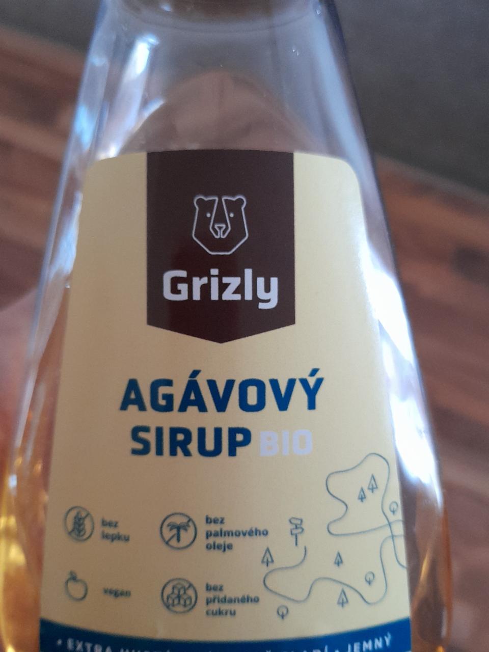 Fotografie - Agávový sirup Grizly