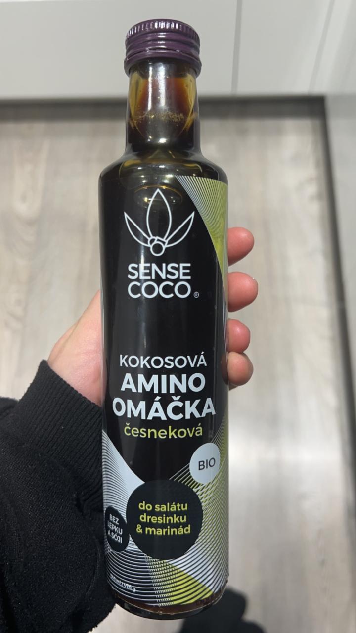 Fotografie - Kokosová Amino Omáčka česneková Sense Coco