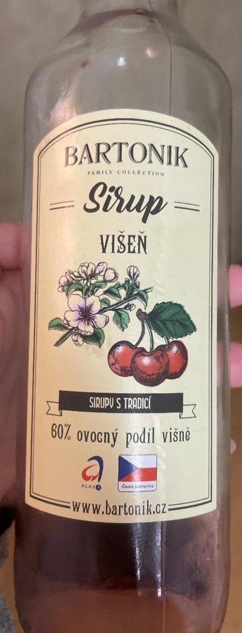 Fotografie - Sirup Višeň Bartonik Family Col.