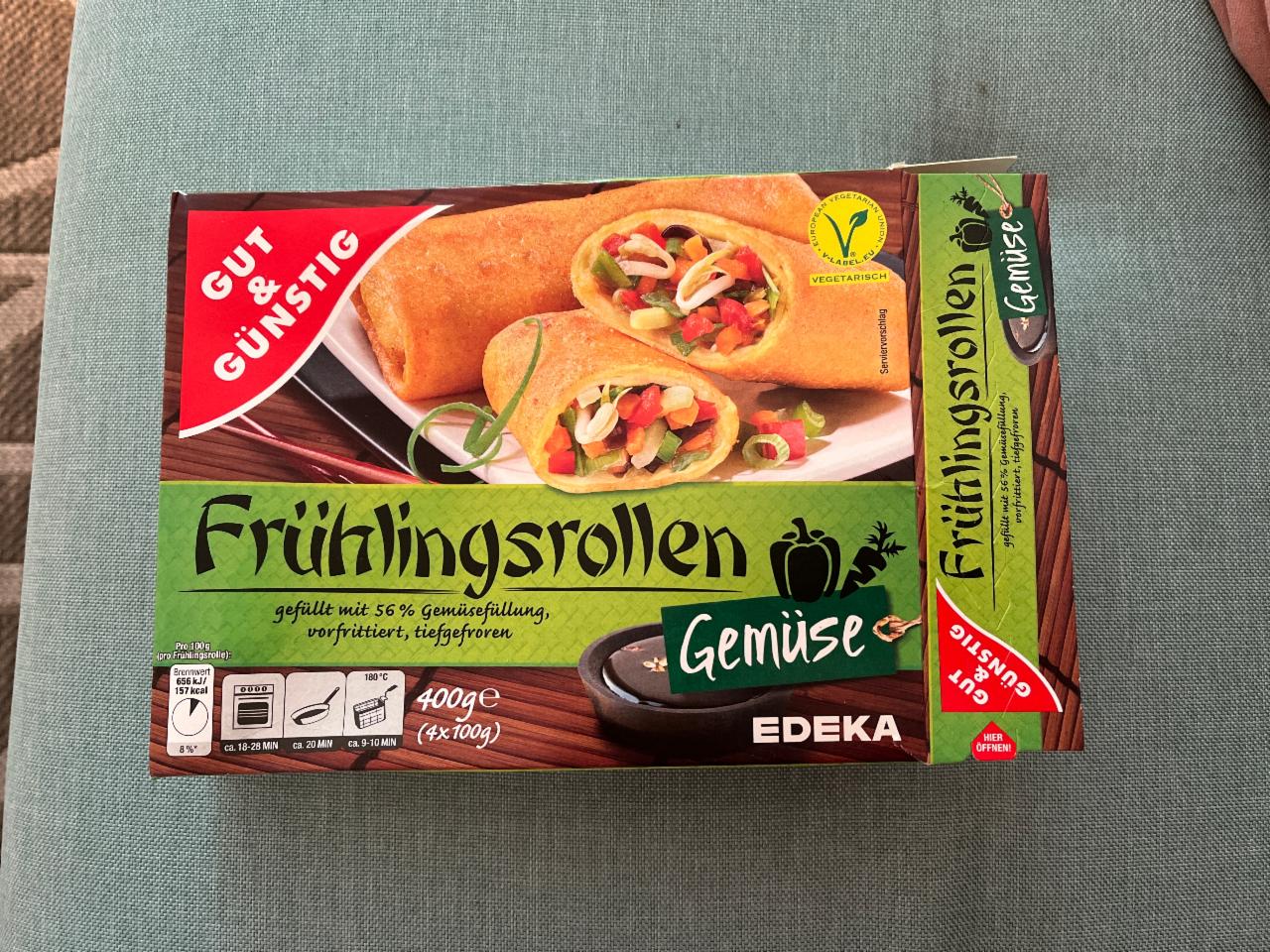 Fotografie - Frühlingsrollen Edeka