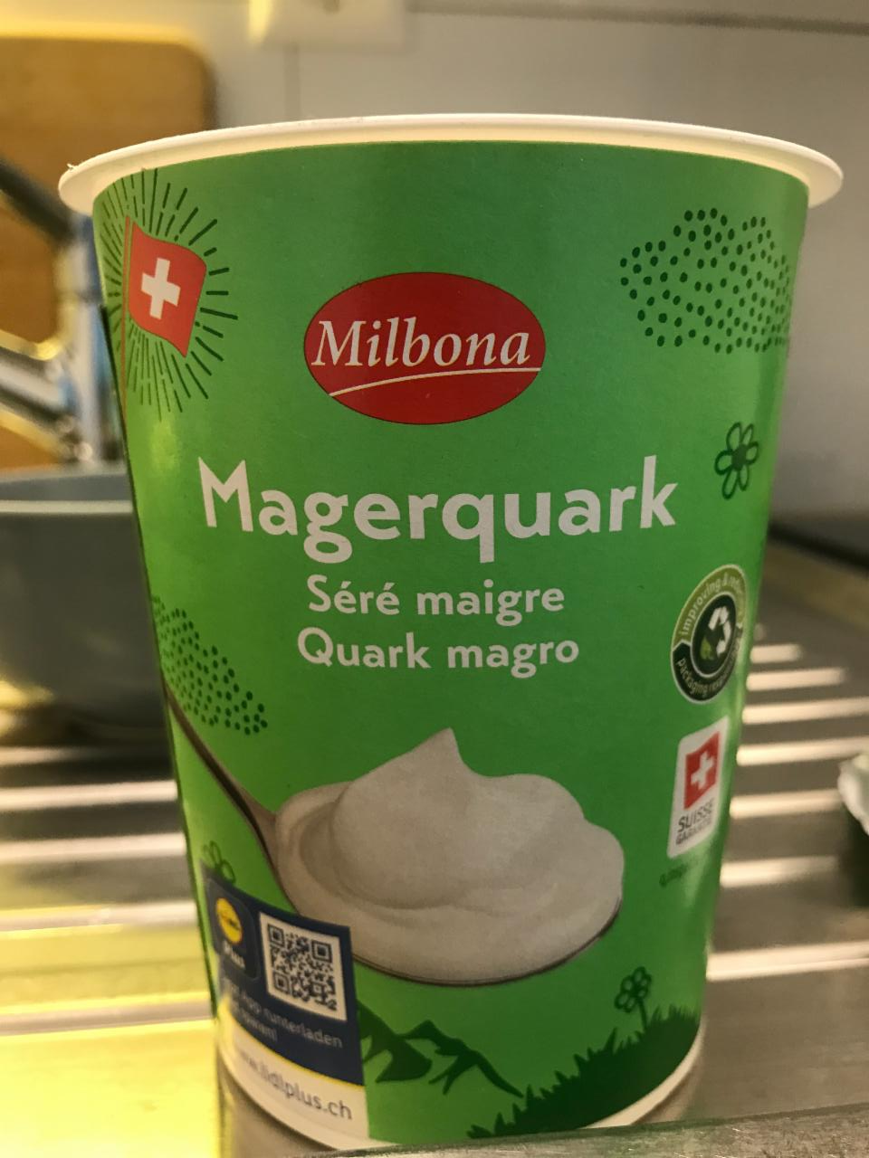 Fotografie - Magerquark Milbona