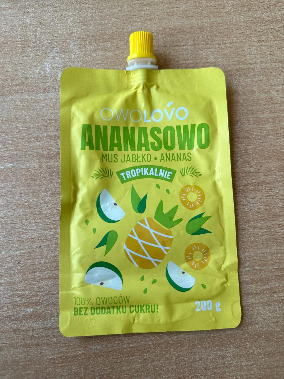 Fotografie - Ananasowo Mus Jabłko Ananas Tropikalne Owolovo