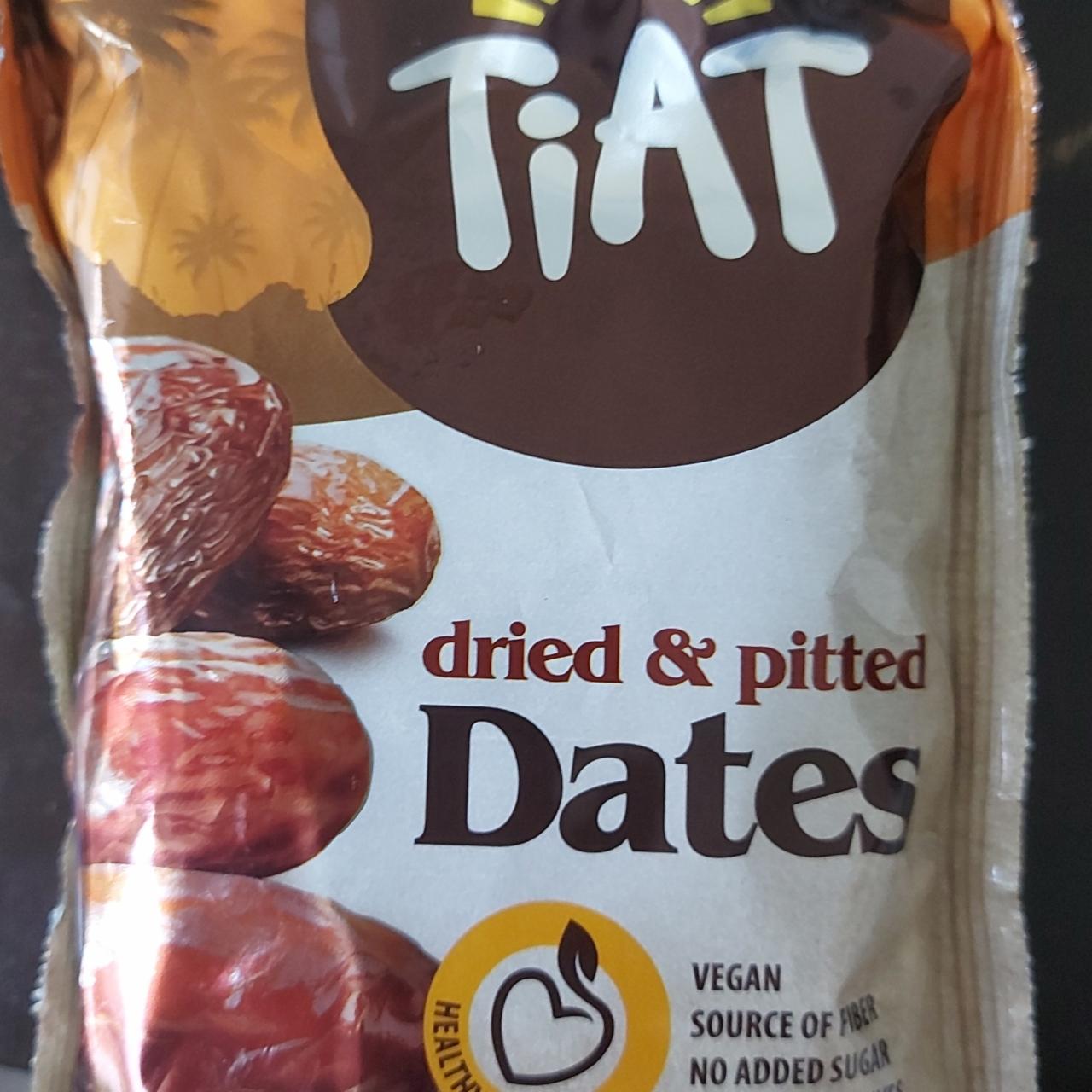 Fotografie - Dried & pitted Dates Tiat