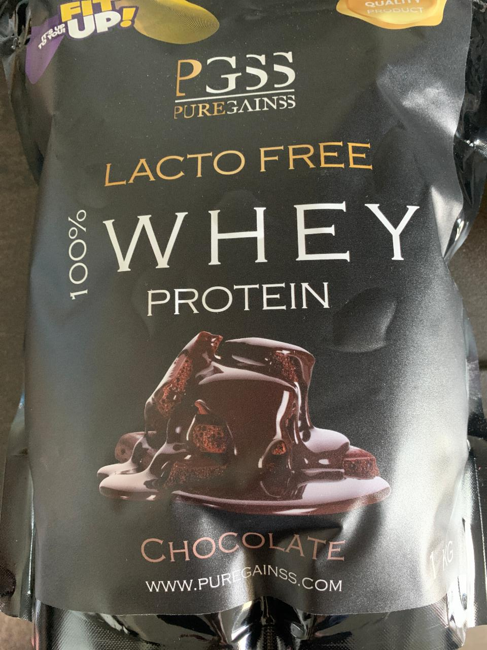 Fotografie - Lacto Free 100% Whey protein Chocolate PGSS