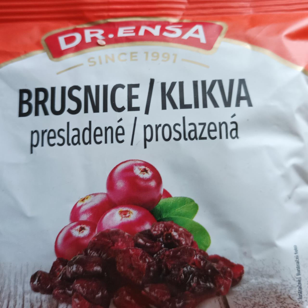 Fotografie - Brusnice/klikva proslazená Dr. Ensa