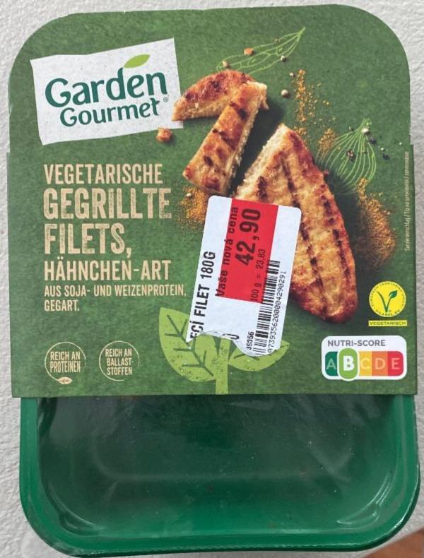 Fotografie - Garden Gourmet Gegrilte Filets Hänchenart