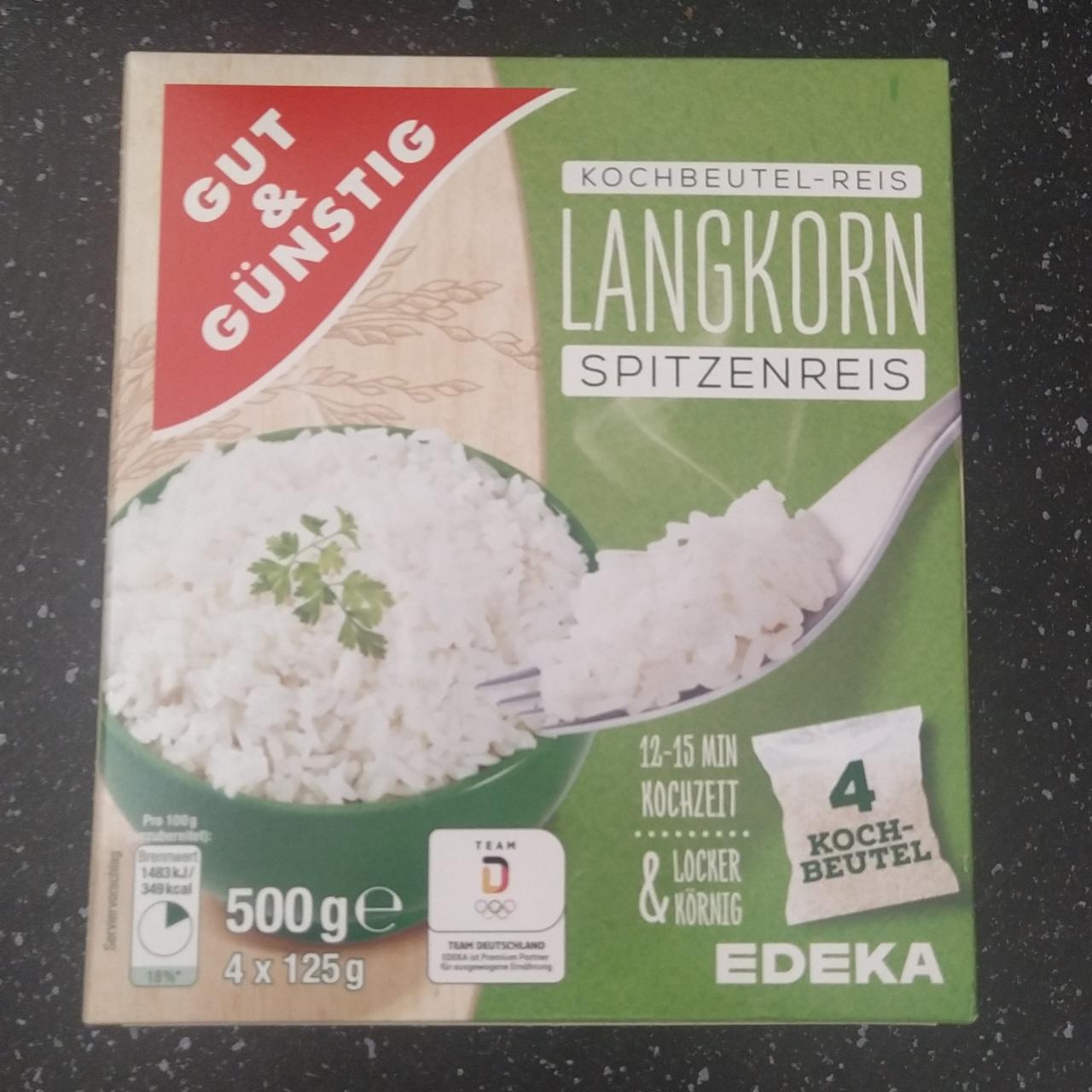 Fotografie - Langkorn Spitzenreis Gut & Günstig