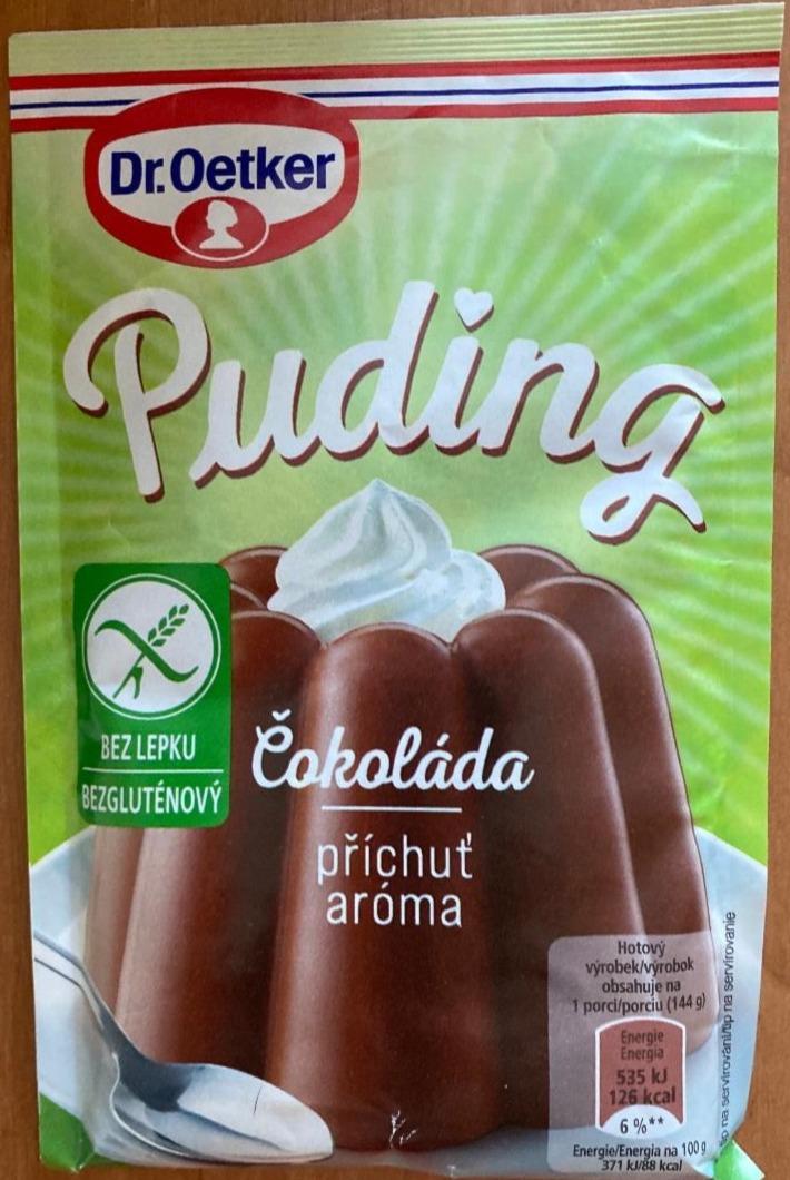 Fotografie - Puding Čokoláda Dr.Oetker bez lepku