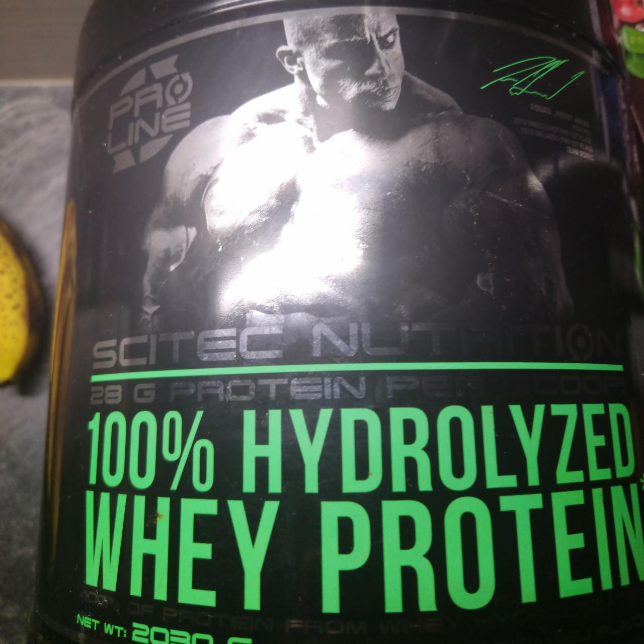 Fotografie - 100% hydrolyzed whey protein jahoda tiramisu Scitec Nutrition