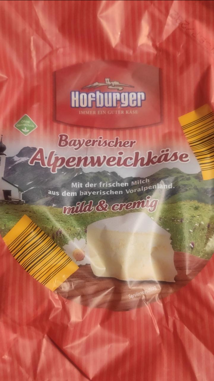 Fotografie - Hofburger Bayerischer Alpenweichkase