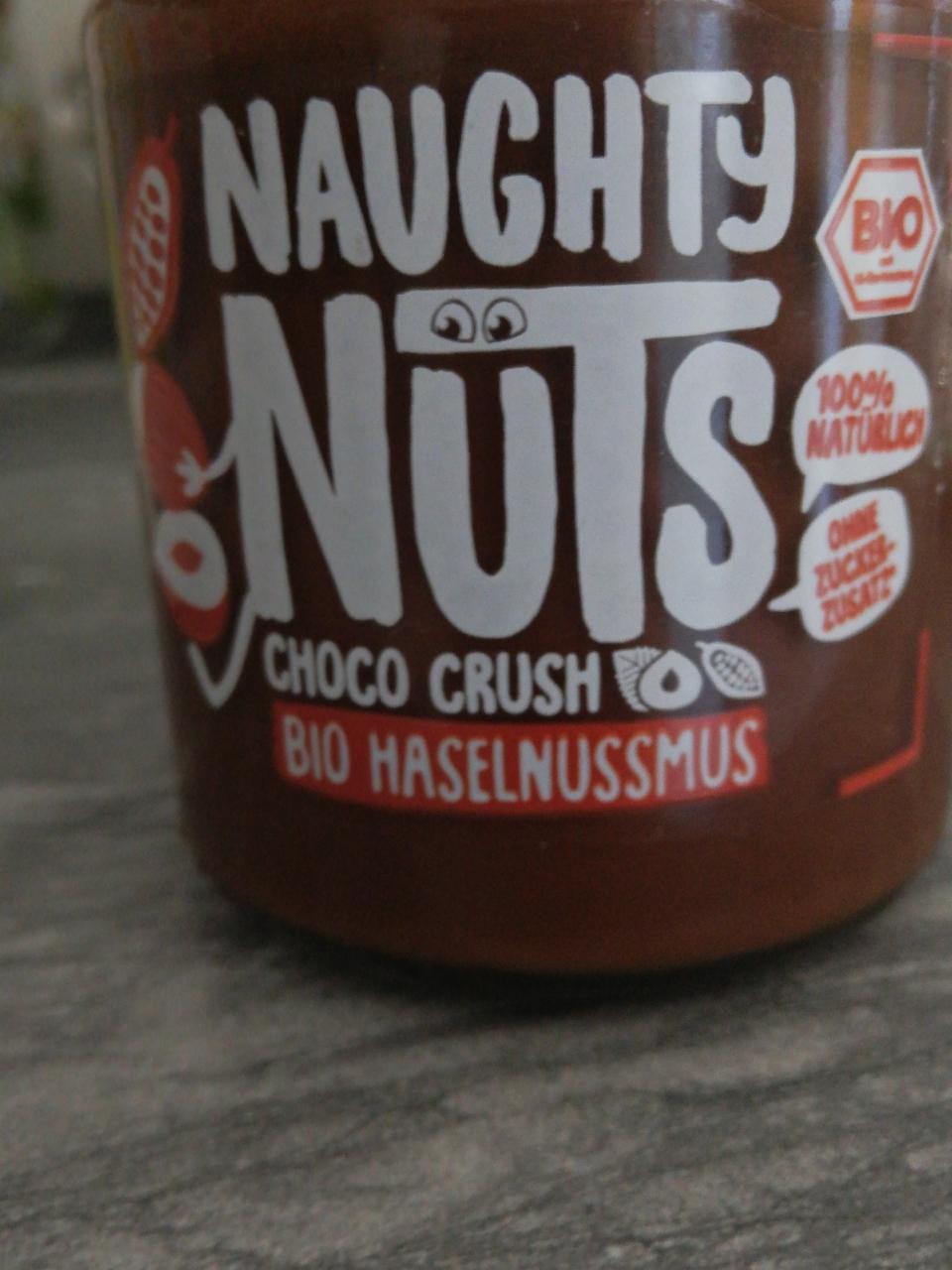 Fotografie - Naughty Nuts Choco Crush bio Haselnussmus