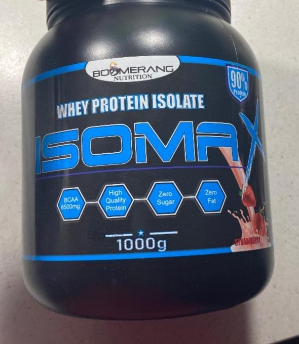 Fotografie - ISOMAX WHEY PROTEIN ISOLATE strawberry