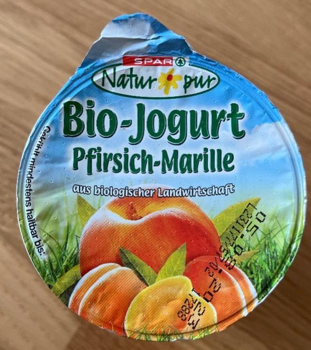 Fotografie - Bio-Jogurt Pfirsich-Marille Spar Natur pur