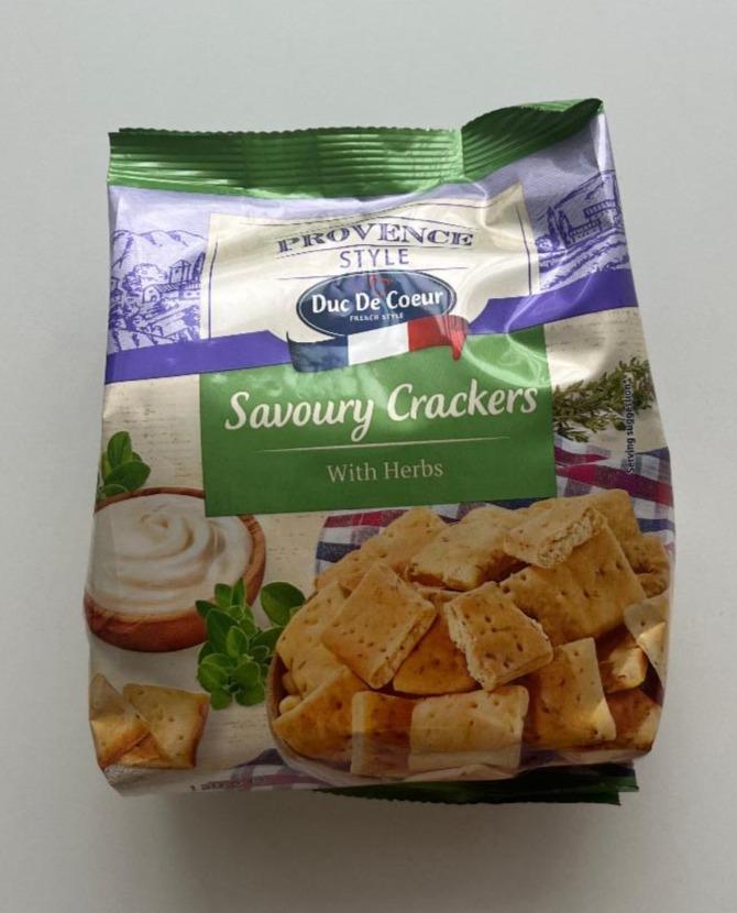 Fotografie - Savoury crackers with herbs Duc De Coeur