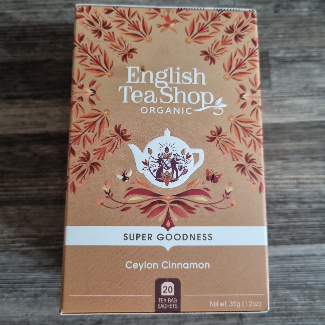 Fotografie - Super Goodness Ceylon Cinnamon English Tea Shop Organic