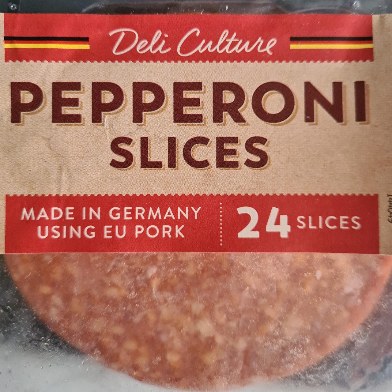 Fotografie - Pepperoni slices Deli Culture