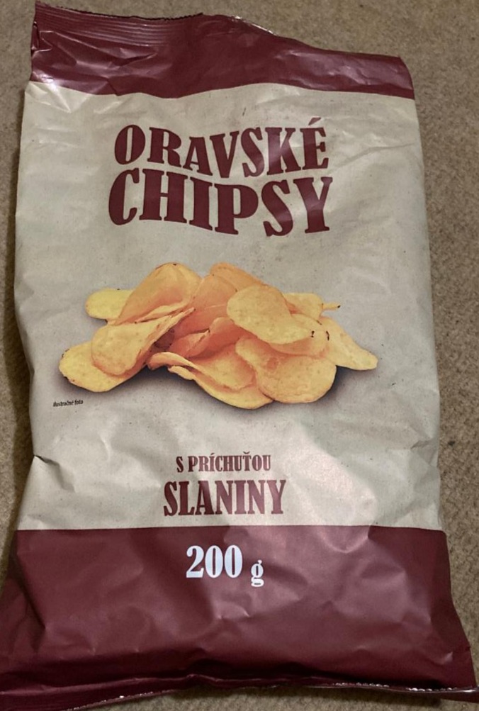 Fotografie - oravské chipsy slaninové