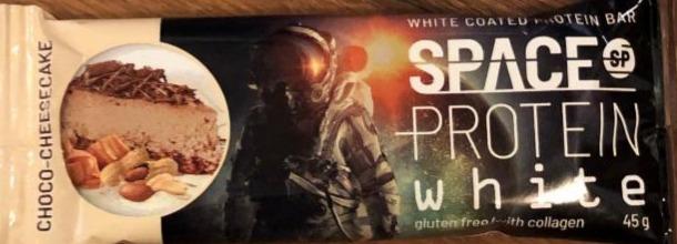 Fotografie - Space protein White Choco-Cheesecake