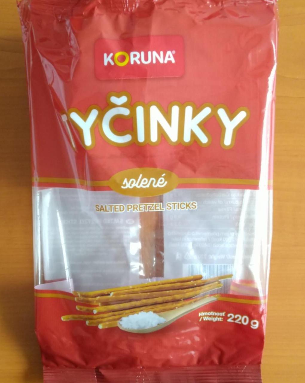 Fotografie - Tyčinky solené Koruna