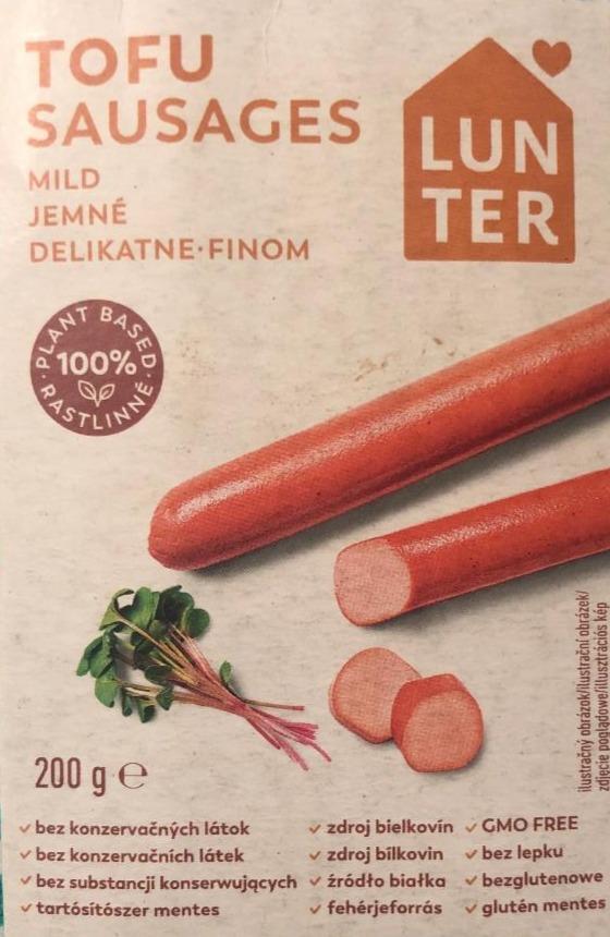 Fotografie - Tofu sausages Jemné Delikátne Lunter