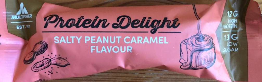 Fotografie - Protein delight salty peanut caramel Multipower