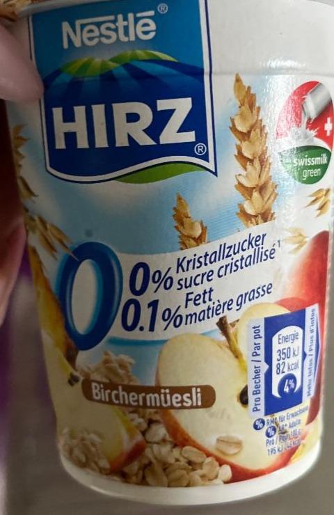 Fotografie - Hirz Birchermüesli Nestlé