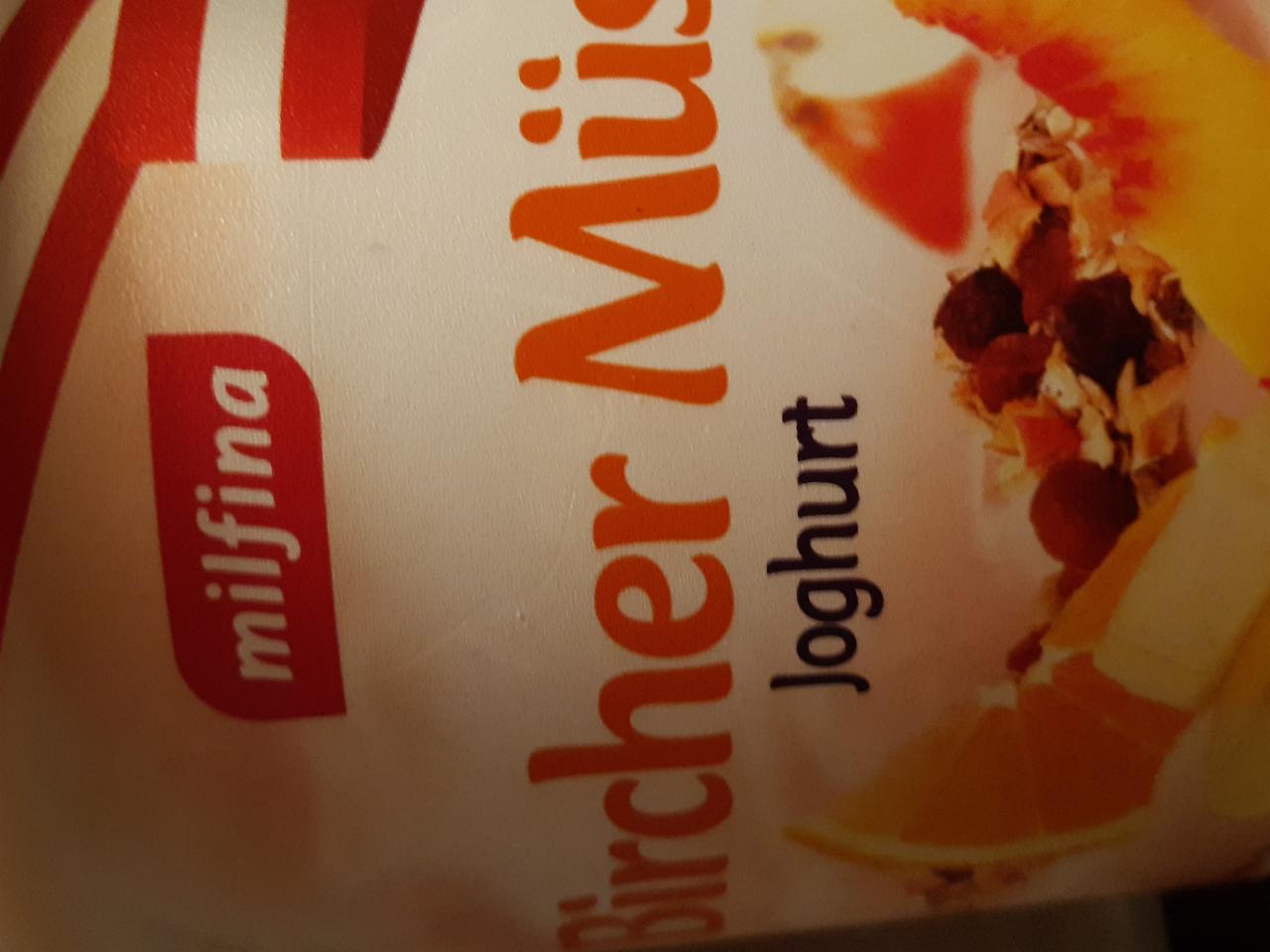 Fotografie - milfina jogurt müsli