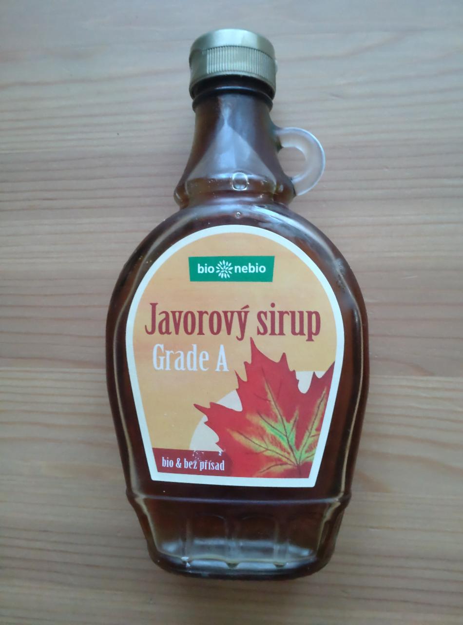 Fotografie - Bio javorový sirup grade A