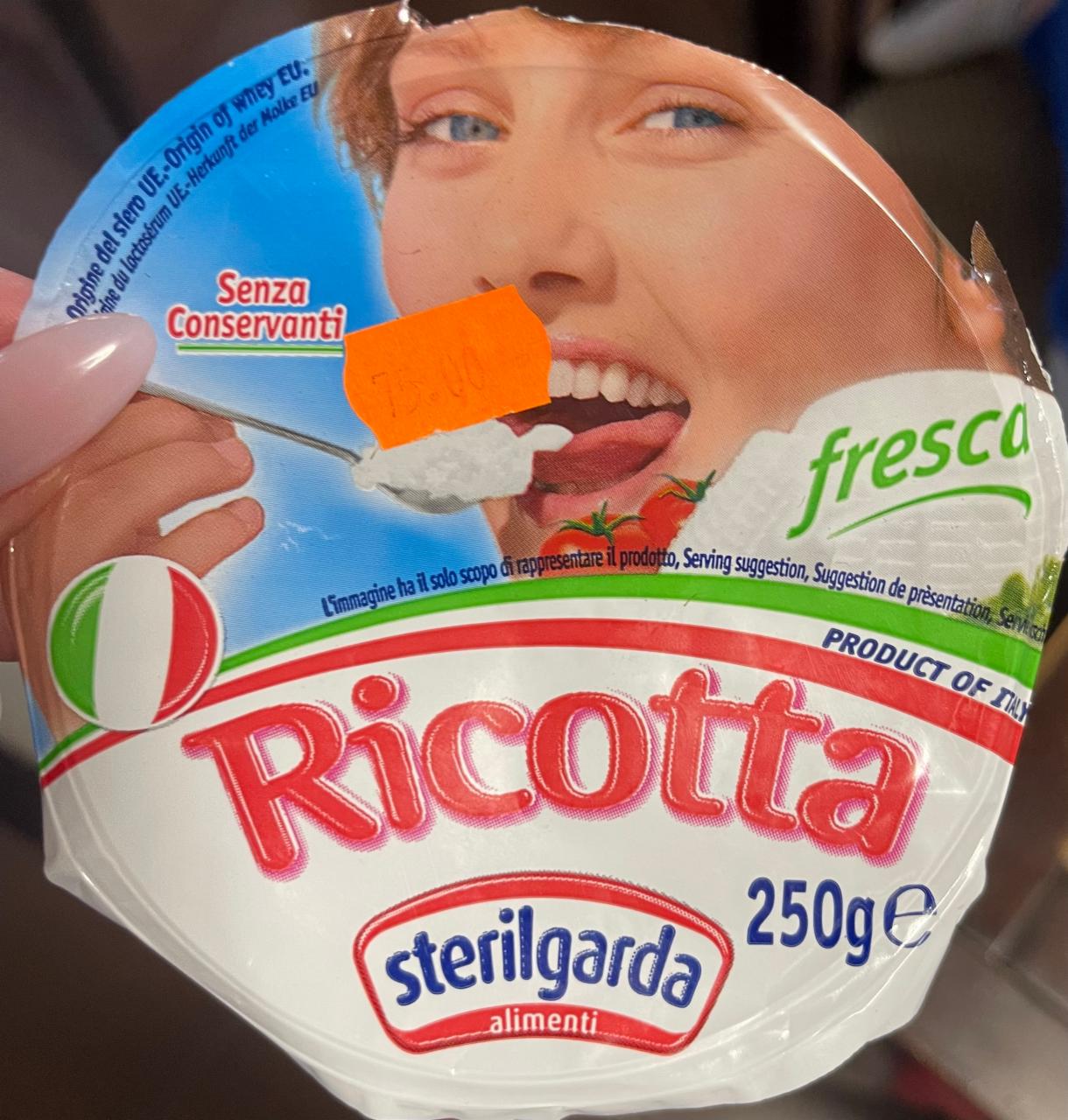 Fotografie - Ricotta Sterilgarda